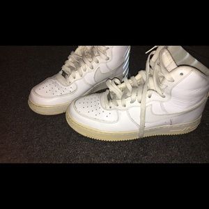 Nike Air Force 1 (Hi-Top WHITE)
